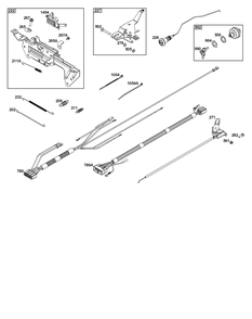 Part Location Diagram of 847060 Briggs and Stratton Harness-wiring